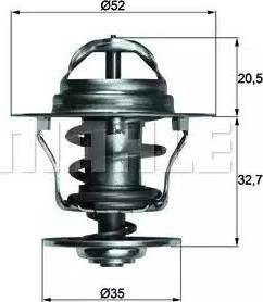 BEHR TX 12 88D - Termostats, Dzesēšanas šķidrums adetalas.lv