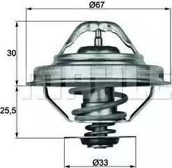 BEHR TX 28 88D - Termostats, Dzesēšanas šķidrums adetalas.lv