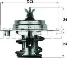 BEHR TX 7 88D - Termostats, Dzesēšanas šķidrums adetalas.lv