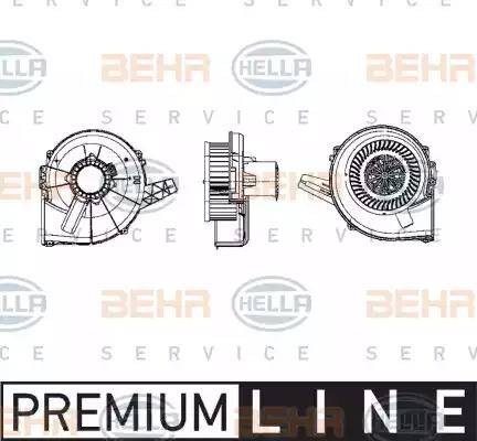 BEHR HELLA Service 8EW 009 157-111 - Salona ventilators adetalas.lv