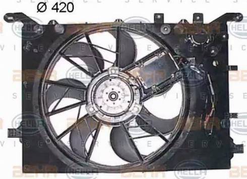 BEHR HELLA Service 8EW 351 150-074 - Ventilators, Motora dzesēšanas sistēma adetalas.lv