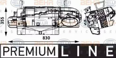 BEHR HELLA Service 8FH 351 314-531 - Siltummainis, Salona apsilde adetalas.lv