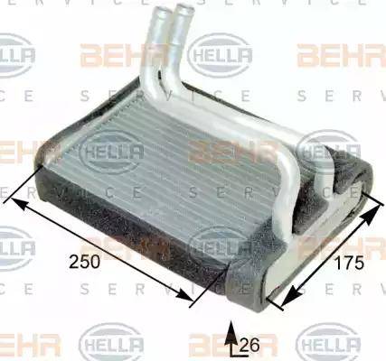 BEHR HELLA Service 8FH 351 315-251 - Siltummainis, Salona apsilde adetalas.lv