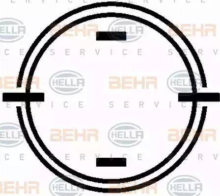 BEHR HELLA Service 8FK 351 133-911 - Kompresors, Gaisa kond. sistēma adetalas.lv