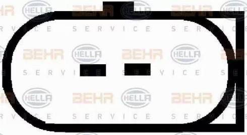 BEHR HELLA Service 8FK 351 127-881 - Kompresors, Gaisa kond. sistēma adetalas.lv