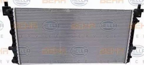 BEHR HELLA Service 8MK 376 902-001 - Radiators, Motora dzesēšanas sistēma adetalas.lv