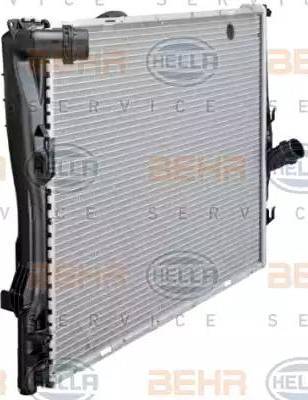 BEHR HELLA Service 8MK 376 754-051 - Radiators, Motora dzesēšanas sistēma adetalas.lv