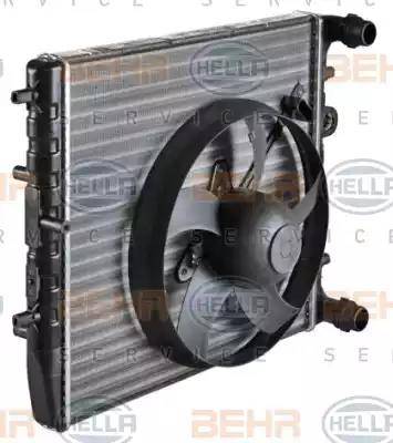 BEHR HELLA Service 8MK 376 704-601 - Radiators, Motora dzesēšanas sistēma adetalas.lv