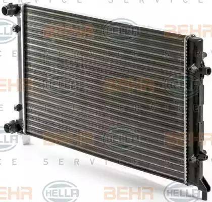 BEHR HELLA Service 8MK 376 700-494 - Radiators, Motora dzesēšanas sistēma adetalas.lv