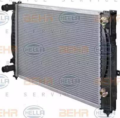 BEHR HELLA Service 8MK 376 716-621 - Radiators, Motora dzesēšanas sistēma adetalas.lv