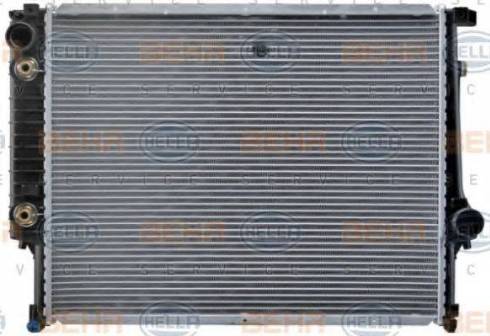 BEHR HELLA Service 8MK 376 713-254 - Radiators, Motora dzesēšanas sistēma adetalas.lv