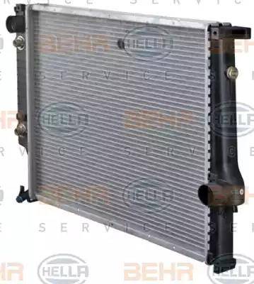 BEHR HELLA Service 8MK 376 713-251 - Radiators, Motora dzesēšanas sistēma adetalas.lv