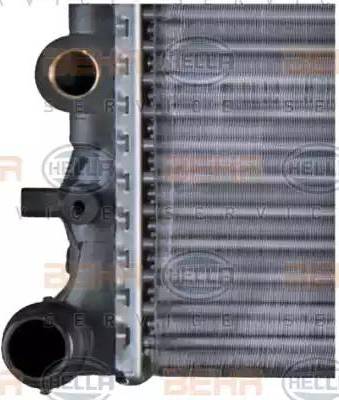 BEHR HELLA Service 8MK 376 717-701 - Radiators, Motora dzesēšanas sistēma adetalas.lv