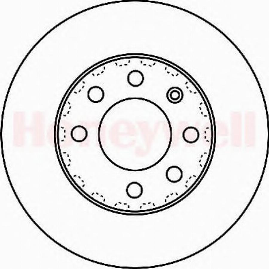 BENDIX 562226 B - Bremžu diski adetalas.lv