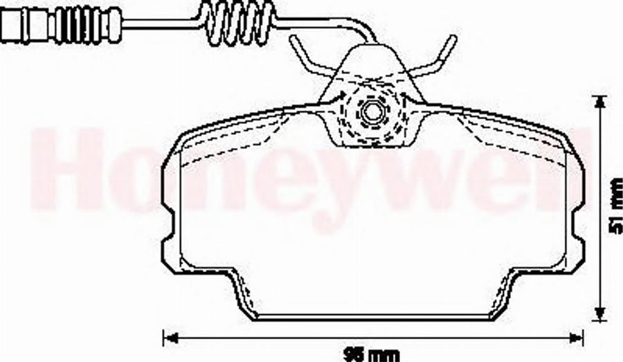 BENDIX 571868B - Bremžu uzliku kompl., Disku bremzes adetalas.lv