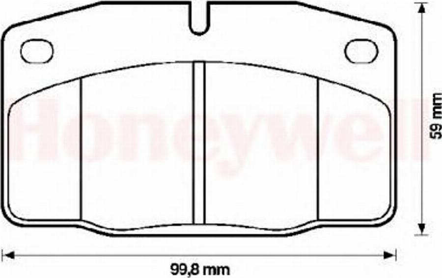 BENDIX 571833X - Bremžu uzliku kompl., Disku bremzes adetalas.lv