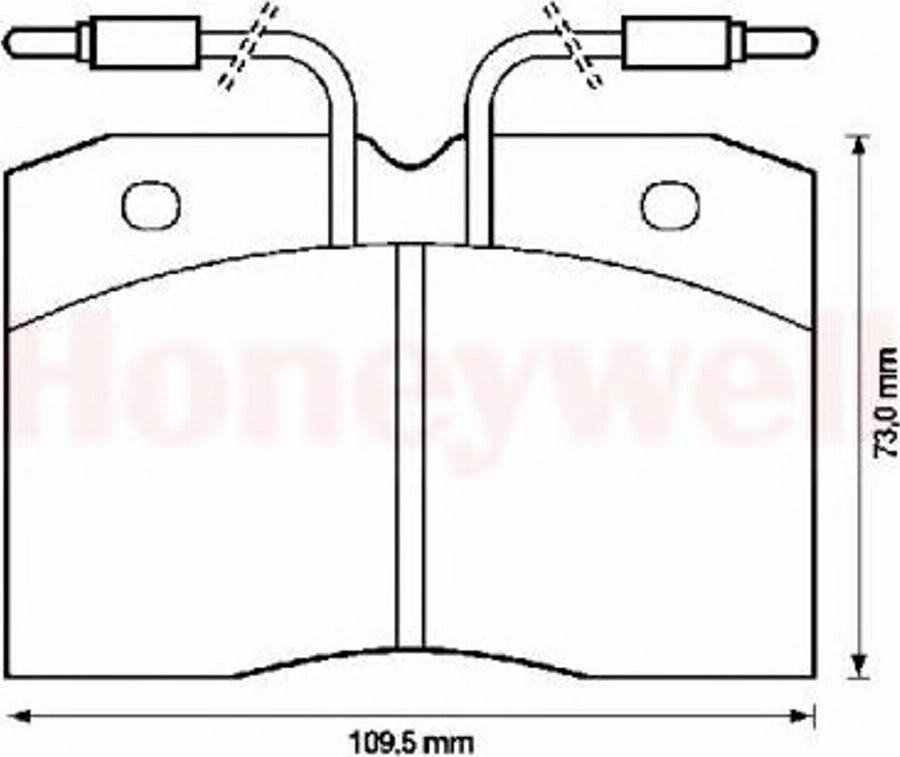 BENDIX 571325B - Bremžu uzliku kompl., Disku bremzes adetalas.lv