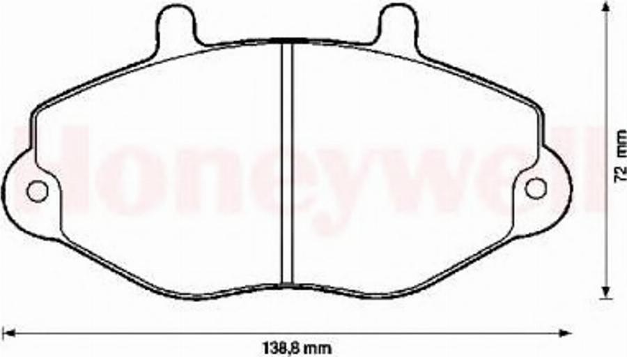 BENDIX 571746B - Bremžu uzliku kompl., Disku bremzes adetalas.lv