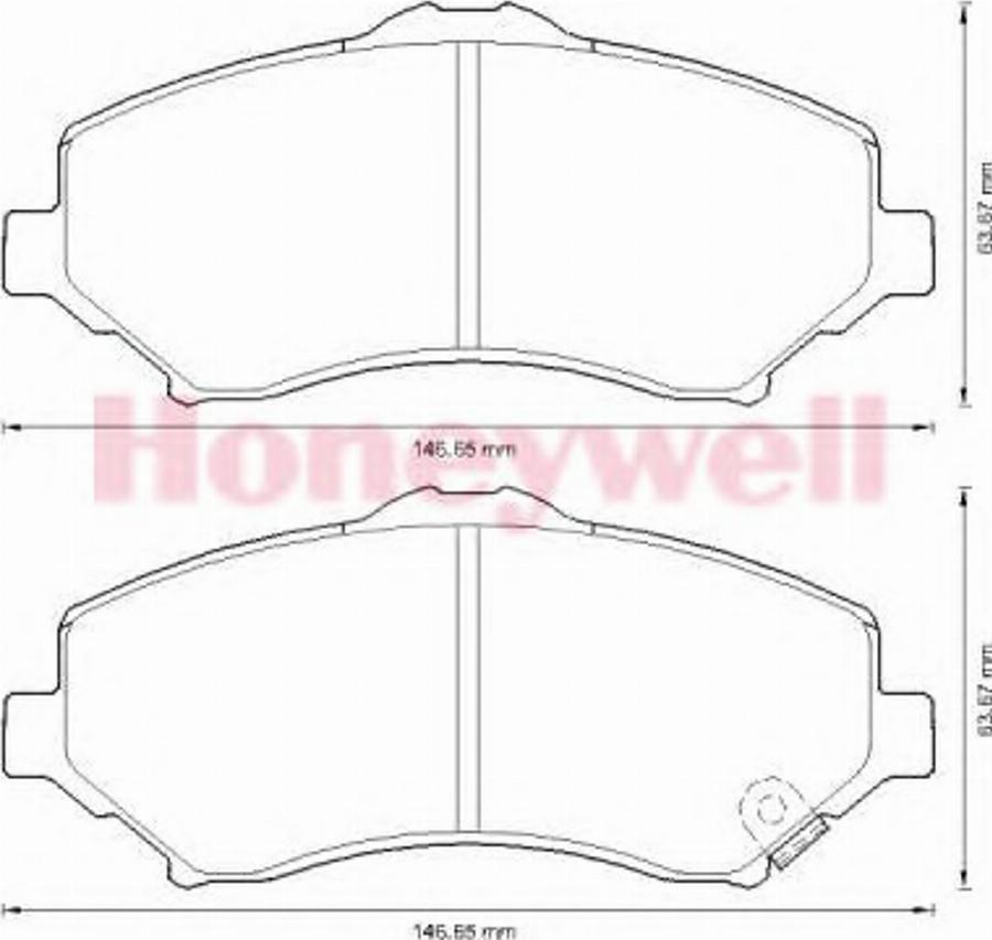 BENDIX 573298B - Bremžu uzliku kompl., Disku bremzes adetalas.lv