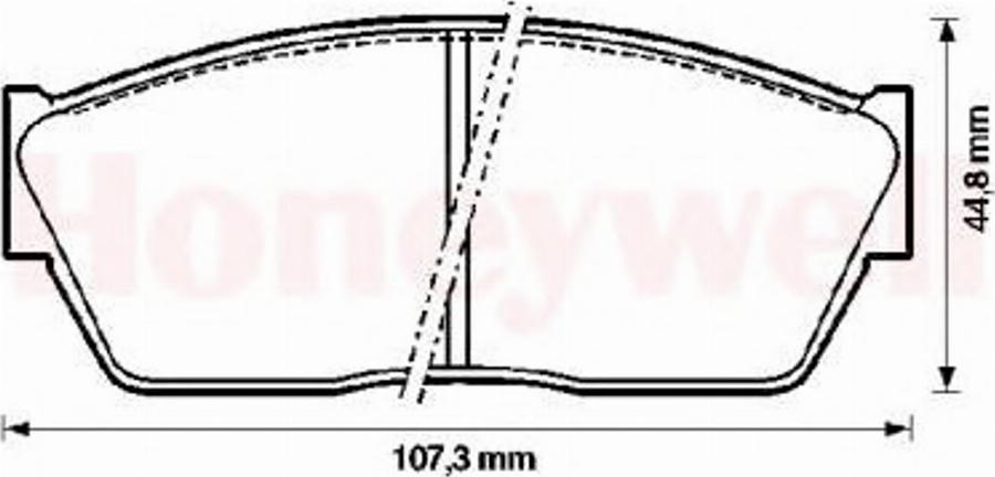 BENDIX 572180B - Bremžu uzliku kompl., Disku bremzes adetalas.lv