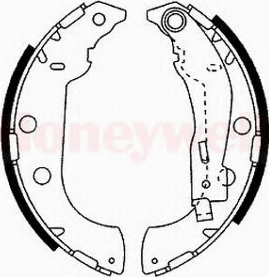 BENDIX 362359B - Bremžu loku komplekts adetalas.lv