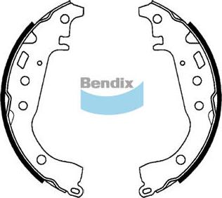 Bendix-AU BS5004 - Bremžu loku komplekts adetalas.lv