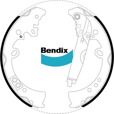 Bendix-AU BS5008 - Bremžu loku komplekts adetalas.lv