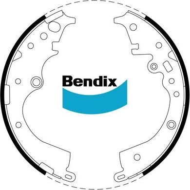 Bendix-AU BS5007 - Bremžu loku komplekts adetalas.lv