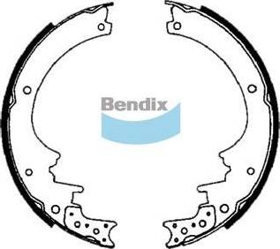 Bendix-AU BS1404 - Bremžu loku komplekts adetalas.lv