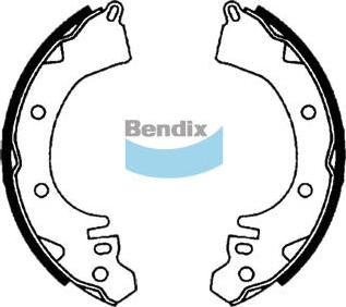 Bendix-AU BS1592 - Bremžu loku komplekts adetalas.lv