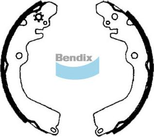 Bendix-AU BS1699 - Bremžu loku komplekts adetalas.lv