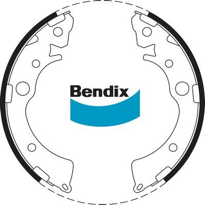 Bendix-AU BS1692 - Bremžu loku komplekts adetalas.lv