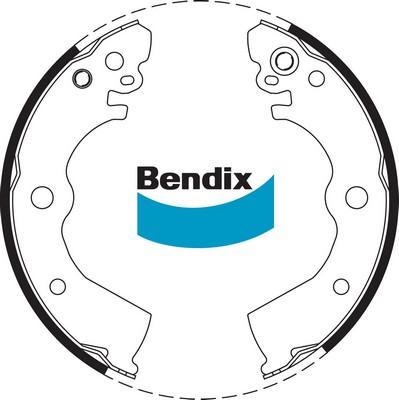 Bendix-AU BS1697 - Bremžu loku komplekts adetalas.lv