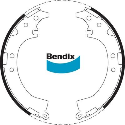 Bendix-AU BS1659 - Bremžu loku komplekts adetalas.lv