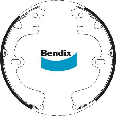 Bendix-AU BS1602 - Bremžu loku komplekts adetalas.lv