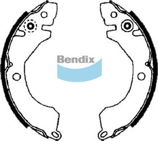 Bendix-AU BS1677 - Bremžu loku komplekts adetalas.lv