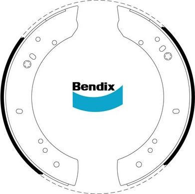 Bendix-AU BS1092 - Bremžu loku komplekts adetalas.lv