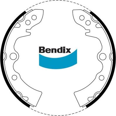 Bendix-AU BS1082 - Bremžu loku komplekts adetalas.lv