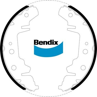 Bendix-AU BS1802 - Bremžu loku komplekts adetalas.lv