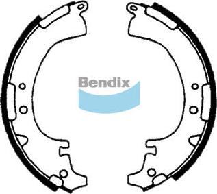 Bendix-AU BS1356 - Bremžu loku komplekts adetalas.lv