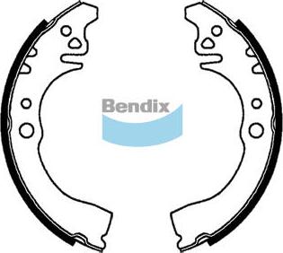 Bendix-AU BS1795 - Bremžu loku komplekts adetalas.lv