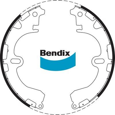 Bendix-AU BS1704 - Bremžu loku komplekts adetalas.lv