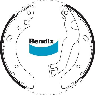 Bendix-AU BS1702 - Bremžu loku komplekts adetalas.lv