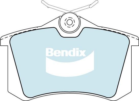 Bendix-AU DB1192 GCT - Bremžu uzliku kompl., Disku bremzes adetalas.lv