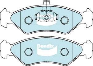 Bendix-AU DB1373 GCT - Bremžu uzliku kompl., Disku bremzes adetalas.lv