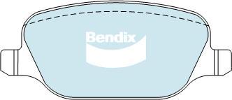 Bendix-AU DB2068 GCT - Bremžu uzliku kompl., Disku bremzes adetalas.lv