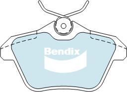 Bendix-AU DB2038 EURO+ - Bremžu uzliku kompl., Disku bremzes adetalas.lv