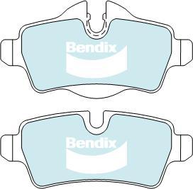 Bendix-AU DB2214 EURO+ - Bremžu uzliku kompl., Disku bremzes adetalas.lv