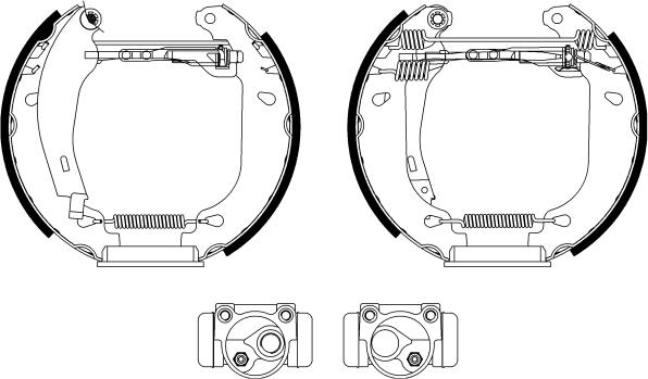 BENDIX Braking BXK9030 - Bremžu loku komplekts adetalas.lv