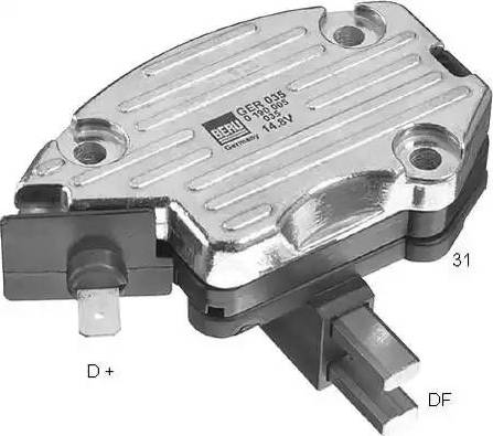 BorgWarner (BERU) GER035 - Ģeneratora sprieguma regulators adetalas.lv